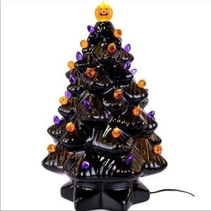 Mr. Halloween Ceramic Tree